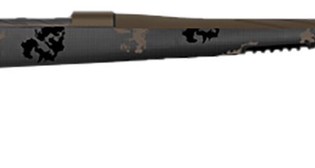 Fierce Firearms TWTROG308WIN18BT Twisted TI Rogue 308 Win 18" Black Cerakote Steel Threaded Barrel, Black Cerakote Drilled & Tapped Titanium Receiver, LR Negative Comb Trophy Camo Carbon Fiber Stock