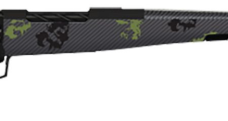 Fierce Firearms TWTROG308WIN20BF Twisted TI Rogue 308 Win 20" Black Cerakote Steel Threaded Barrel, Drilled & Tapped Titanium Receiver, LR Negative Comb Forest Camo Carbon Fiber Stock