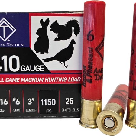 ATI ATIAC41036 Target Load  410Gauge 3" 11/16oz 6Shot 25 Per Box/10 Case