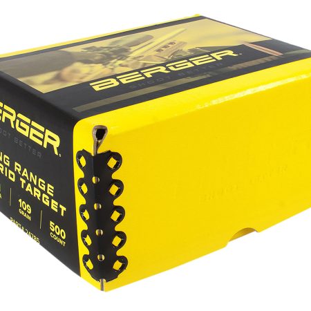 Berger Bullets 24785   6mm 109gr Long Range Hybrid Target 500/Box