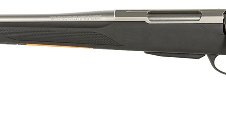 Tikka JRTXB48222MT T3 Lite Full Size 6.5 Creedmoor 3+1 22.40" Stainless Threaded Barrel, Drilled & Tapped Stainless Steel Receiver, Fixed Black Synthetic Stock, Left Hand
