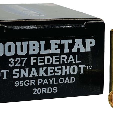 DoubleTap Ammunition 327FSS2 Snake Shot  327Federal Mag 20 Per Box/50 Case