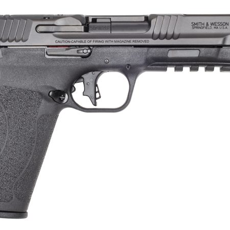 Smith & Wesson 14093 M&P 5.7 Full Size Frame 5.7x28mm 10+1 5" Black Armornite, Black Optic Ready/Serrated Stainless Steel Slide, Black Polymer Frame w/Picatinny Rail, Polymer Grip