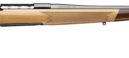 Browning 036080229 X-Bolt 2 Medallion 300 Win Mag 3+1 26" Blue Polished Threaded Barrel & Drilled & Tapped Carbon Steel Receiver, Fixed Gloss AAAA Maple Wood Stock, Radial Muzzle Brake