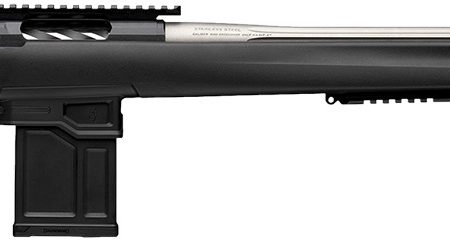 Browning 036094291 X-Bolt 2 Target Max 6mm Creedmoor 10+1 24" Satin Gray Fluted Threaded Barrel, Matte Blued Picatinny Rail Steel Receiver, Picatinny Rail Forend, Adj Comb & LOP Black Composite Stock