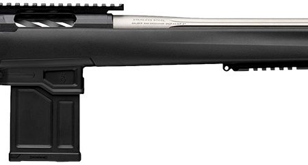 Browning 036094229 X-Bolt 2 Target Max 300 Win Mag 5+1 26" Satin Gray Fluted Threaded Barrel, Matte Blued Picatinny Rail Steel Receiver, Picatinny Rail Forend, Adj Comb & LOP Black Composite Stock