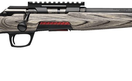 Winchester Repeating Arms 525227102 Xpert Target 22 LR 10+1 18" Matte Black Threaded Bull Barrel, Matte Black Picatinny Rail Steel Receiver, Gray Adj Comb & LOP Thumbhole Laminate Stock