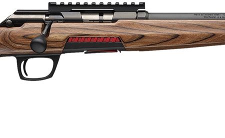 Winchester Repeating Arms 525228102 Xpert Target 22 LR 10+1 18" Matte Black Threaded Bull Barrel, Matte Black Picatinny Rail Steel Receiver, Brown Adj Comb & LOP Thumbhole Laminate Stock