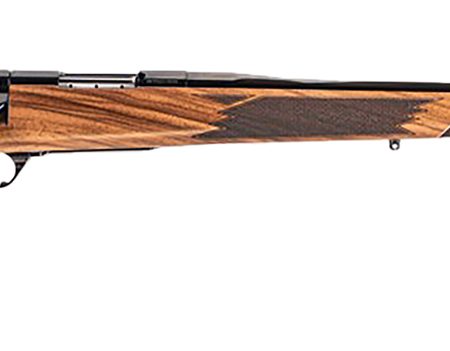 Weatherby MDX01N224WR4T Mark V Deluxe Varmintmaster 224 Wthby Mag Threaded Barrel, Drilled & Tapped Steel Receiver, Monte Carlo High Gloss Walnut Wood Stock