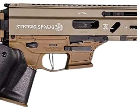 Grand Power 810091158197 Stribog SP9A3G *CA Compliant 9mm Luger 16" Flat Dark Earth
