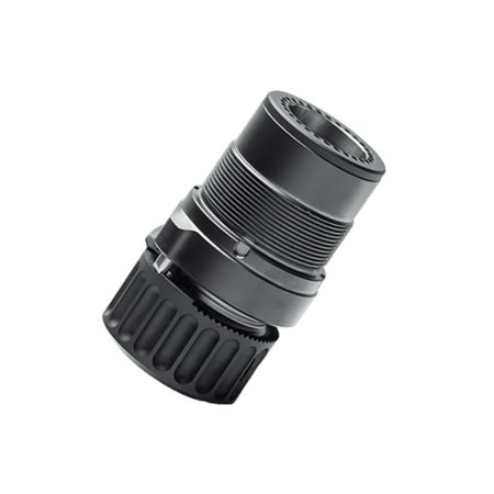 B&T Firearms SD-145490 HUB Adapter  5.56 Black Titanium/Stainless Steel