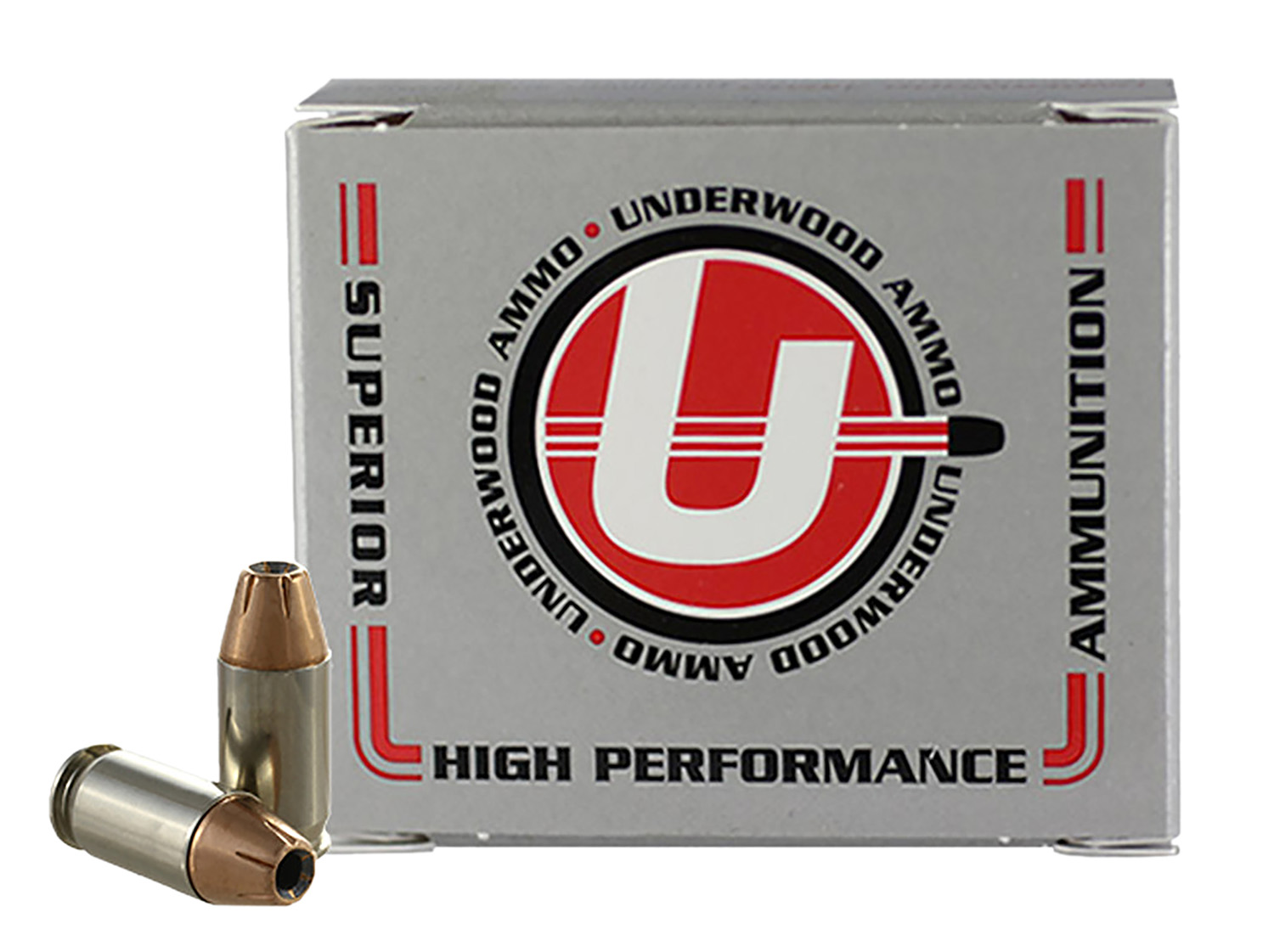 Underwood Ammo 141 380ACP+P 90gr Jacketed Hollow Point 20 Per Box/10 Case