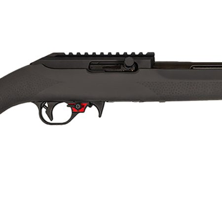 Franklin Armory 0210000GRY F22  22 LR 16" Black Heavy Fluted Threaded Barrel, Picatinny Rail Receiver, Gray Hogue OverMolded Synthetic Stock