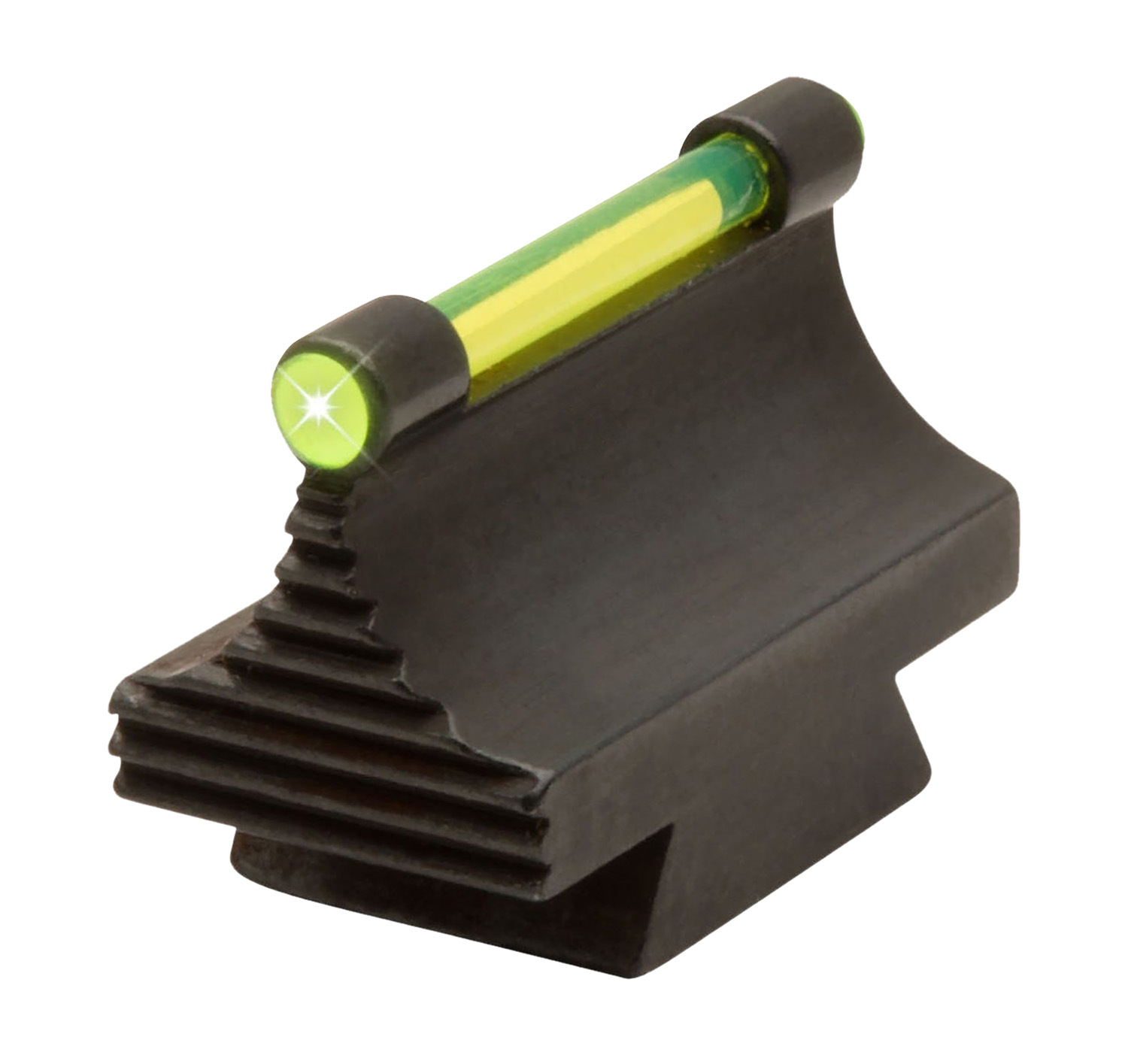 TruGlo TGTG95530RG Front Sight Green Front Fiber Optic/Black Frame 3/8" Dovetail, .530" High