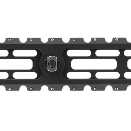Leapers TLUMA03 ARCA Rail 6 Slot M-LOK  Matte Black Anodized Aluminum 9.40" Long M-LOK Mount