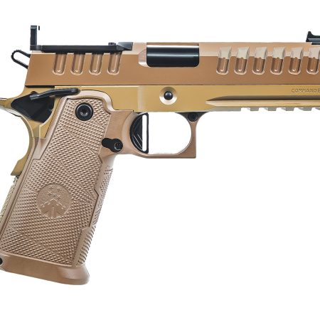 Watchtower Firearms APACHE9MMCMNDRFDE Apache  Commander Frame 9mm Luger 15+1 4.25" Threaded Barrel Steel Slide Flat Dark Earth PVD