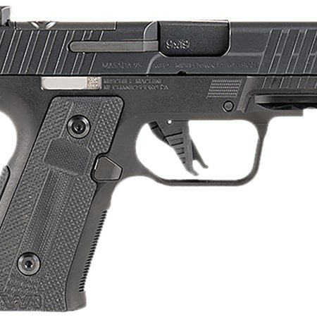 IWI US M9SLIM10CE MASADA Slim Commander Elite Compact Frame 9mm Luger 13+1 3.40" Black Button-Rifled Barrel, Black Optic Ready/Serrated Steel Slide, Black Aluminum Frame w/Picatinny Rail, Polymer Grip
