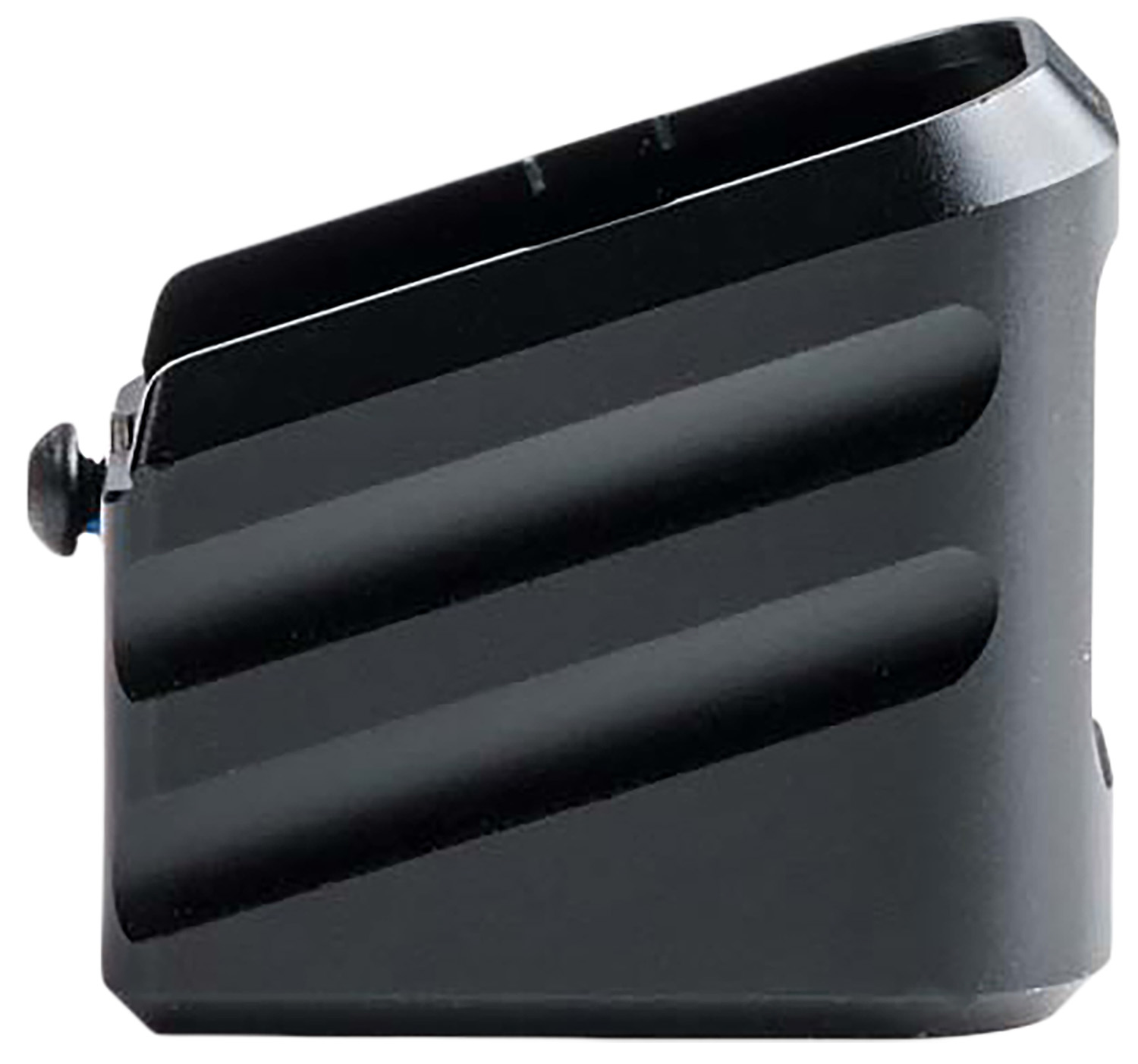 Cross Armory CRG+0MEG17BK Magazine Extension Fits Glock 17/22/31 Gen 1-5 Black Aluminum