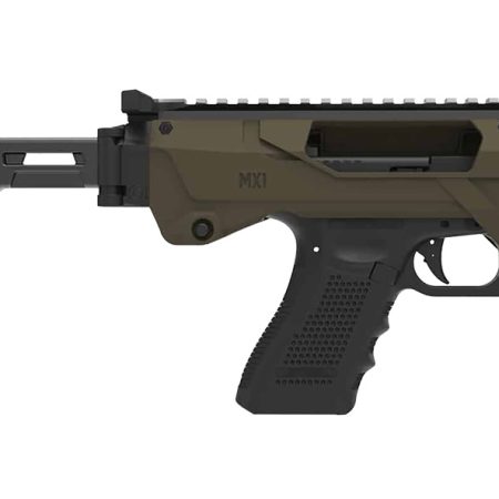 Meta Tactical Llc MX1-PS-GR MX-1 Conversion Kit Fits Glock 3/4/5 OD Green Aluminum Stock