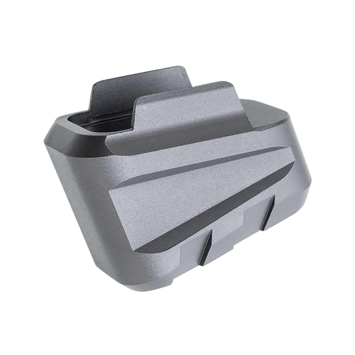 Tyrant CNC TDP320MAGEXGREY Magazine Extension Fits Sig P320 5rd Grey Aluminum
