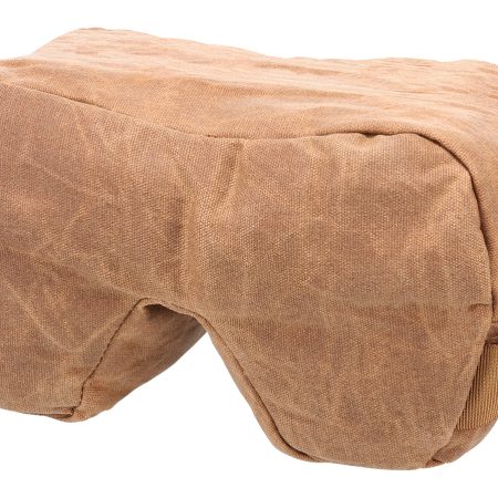 Birchwood Casey BC-BAG-SSFLU Steady-Shot Foxtrot Bag Ultralight Tan Wax Canvas Rear Bag