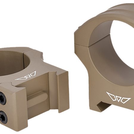 Warne 8502DE HyperLite  Dark Earth Cerakote MagnaFusion Alloy 1" Tube Maxima/Weaver/Picatinny