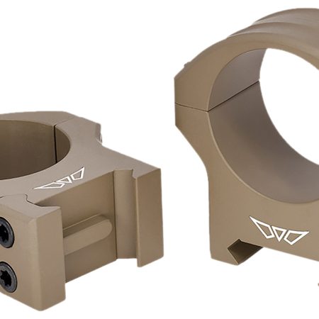 Warne 8513DE HyperLite  Dark Earth Cerakote MagnaFusion Alloy 30mm Tube Maxima/Weaver/Picatinny