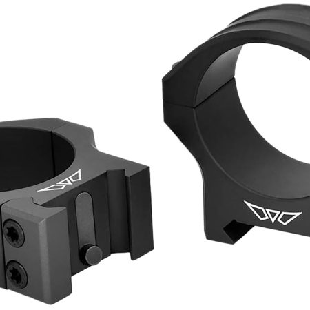 Warne 8551M HyperLite  Black Aluminum 30mm Tube Maxima/Weaver/Picatinny