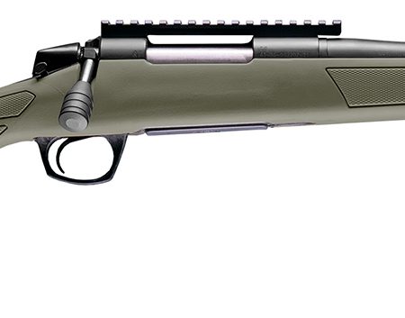 CVA CR3903SB Cascade SR Compact 308 Win 4+1 16.50" Graphite Black Cerakote Threaded Barrel, Graphite Black Cerakote Picatinny Rail Steel Receiver, Fixed OD Green Synthetic Stock