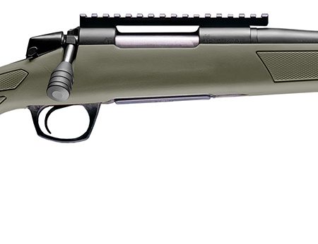 CVA CR3914SB Cascade SR Compact 300 Blackout 4+1 16.50" Graphite Black Cerakote Threaded Barrel, Graphite Black Cerakote Picatinny Rail Steel Receiver, Fixed OD Green Synthetic Stock