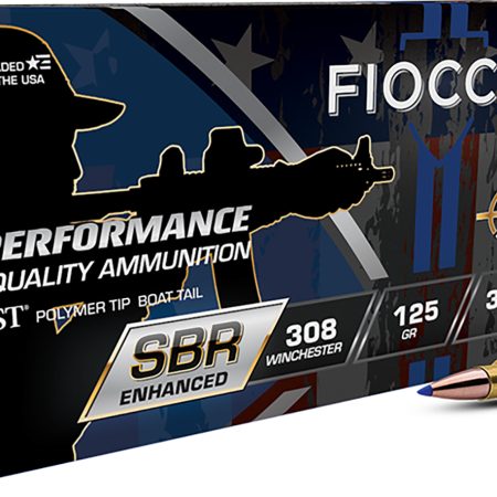 Fiocchi 308SBRA Hyperformance  308Win 125gr Super Shock Tip 20 Per Box/10 Case