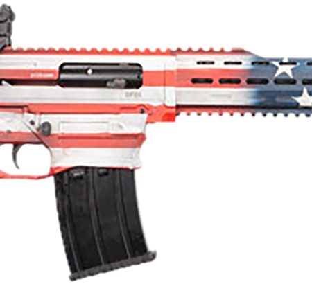 Gforce Arms GF2512USA GF25 USA 12 Gauge Semi-Auto 3" 5+1 20" Flat Dark Earth Cerakote Threaded Barrel, USA Receiver, Black Adjustable Synthetic Stock w/Black Rubber Grip