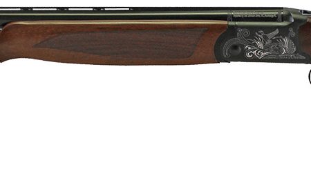 Iver Johnson Arms IJ600410LW28B IJ600 Lightweight 410 Gauge Break Open 3" 2rd 28" Black Over/Under Vent Rib Barrel, Engraved Aluminum Receiver, Fixed Walnut Wood Stock, Includes 5 Chokes