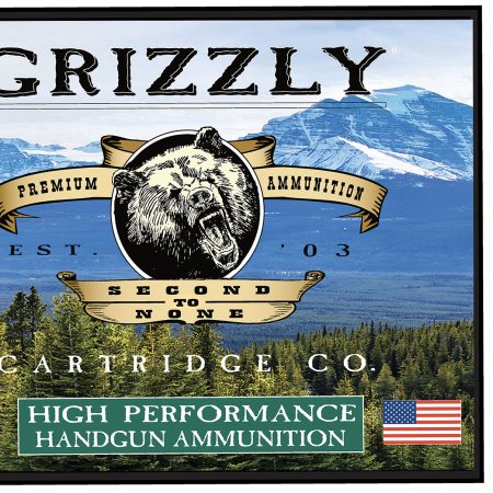 Grizzly Ammo GC10M10   10mmAuto 220gr Full Metal Jacket Flat Point 20 Per Box/10 Case