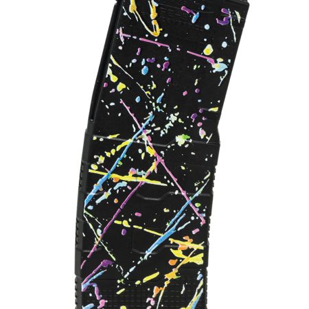 Amend2 556MOD3NEON30 MOD-3  30rd 5.56 NATO Fits AR-15 Neon Splatter Polymer