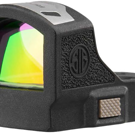 Sig Sauer Electro-Optics SOR02101 Romeo-RS Compact Clear 1x24mm 2 MOA Red Dot/32 MOA Circle Reticle