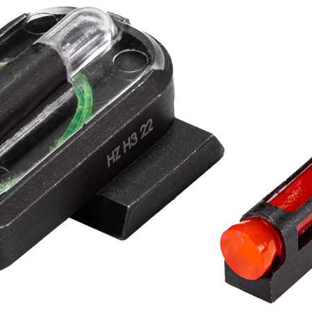 HiViz RGMFD21 FastDot  H3  Red/Fiber Optic Green Tritium Black Frame Fits Ruger Max-9