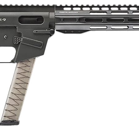 Freedom Ordance FX9R16 FX9R  9mm Luger 33+1 16" Black Anodized Barrel, Black Anodized Receiver w/Picatinny Rail, M-LOK Handguard, Leapers Adjustable Black Polymer Stock, B5 P Type Grip