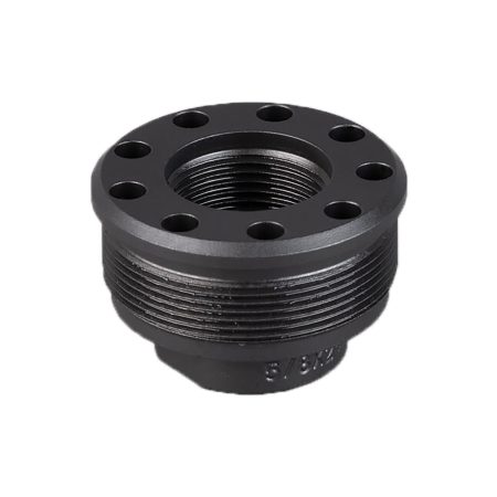 SilencerCo AC822 Alpha Direct Thread Mount Fits 9/16"x24 Black