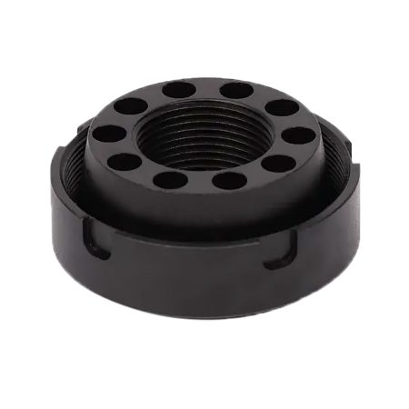 SilencerCo AC4741 Charlie Direct Thread Mount Fits 11/16"x24 Stainless Steel Oxide Black