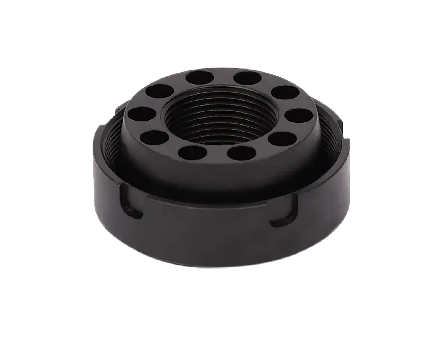 SilencerCo AC4747 Charlie Direct Thread Mount Fits M18X1 Stainless Steel Oxide Black