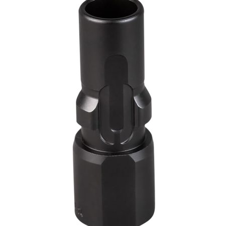 SilencerCo AC2608 3-Lug Muzzle Device M13.5x1LH Threads 45 ACP
