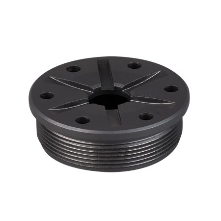 SilencerCo AC5124 Bravo Front Cap 30 Cal Fits Matte Black