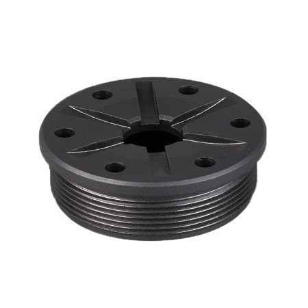 SilencerCo AC5125 Bravo Front Cap 223 Cal Fits Matte Black