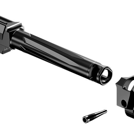 Radian Weapons R0881 Ramjet & Afterburner Combo 9mm Luger Compatible w/Glock 17 Gen3, Black Stainless Steel