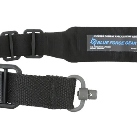 Blue Force Gear VCASPB200AABK Vickers Push Button Sling Black Cordura Padded