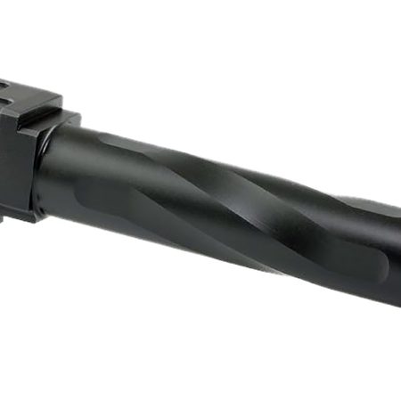 Zaffiri Precision ZP.19BTBN   9mm Fits Glock 19 Gen 1-5 4.60" Black 416R Stainless Steel