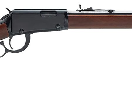 Henry H001TM Lever Frontier 22 WMR Caliber with 12+1 Capacity, 20" Octagon Barrel, Black Metal Finish & American Walnut Stock Right Hand (Full Size)