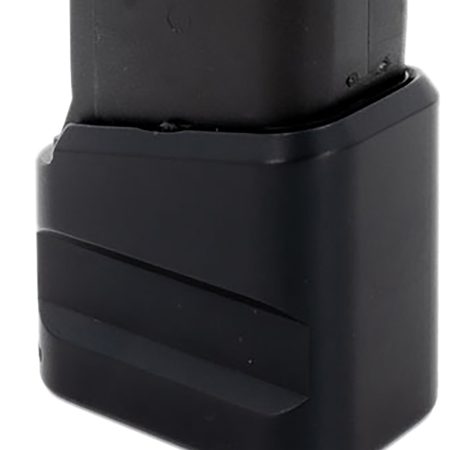 Cross Armory CRG+5MEG17BK Magazine Extension  Fits Glock 17 Gen 1-5 5rd Black Aluminum