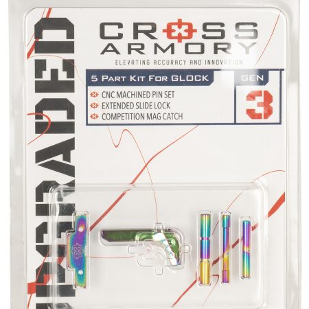 Cross Armory CRGOKRB 3 Piece Upgrade Kit P80 Gen1-3 Rainbow
